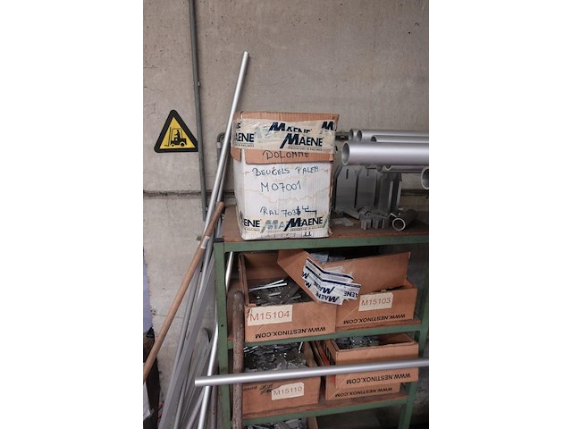 2x inhoud rek aluminium - afbeelding 13 van  15