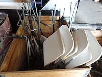 2x inklapbare partytafel + 12x barstoel - afbeelding 2 van  2