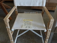 2x inklapbare regisseurstoel diphano - afbeelding 1 van  3