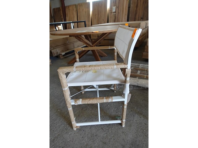 2x inklapbare regisseurstoel diphano - afbeelding 2 van  3