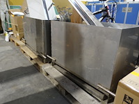 2x inox bak met oude metalen - afbeelding 4 van  4