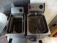 2x inox friteuse - afbeelding 4 van  7