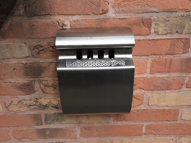 2x inox houder - afbeelding 1 van  2