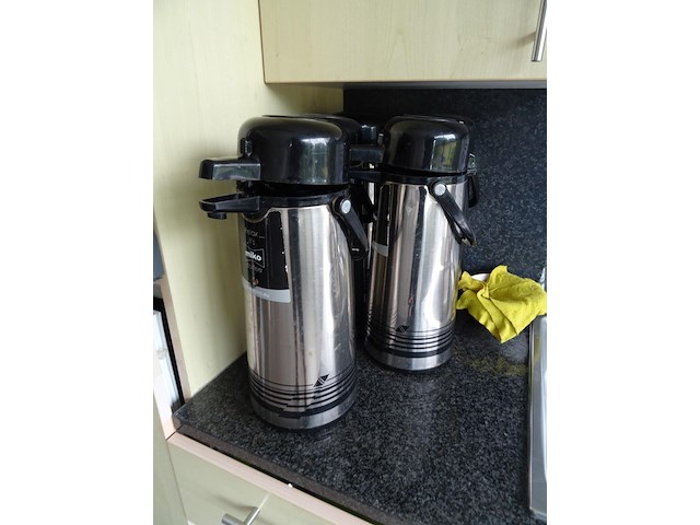 2x inox koffiezet miko - afbeelding 4 van  7