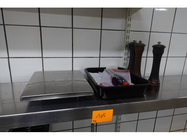 2x inox ligger - afbeelding 6 van  7