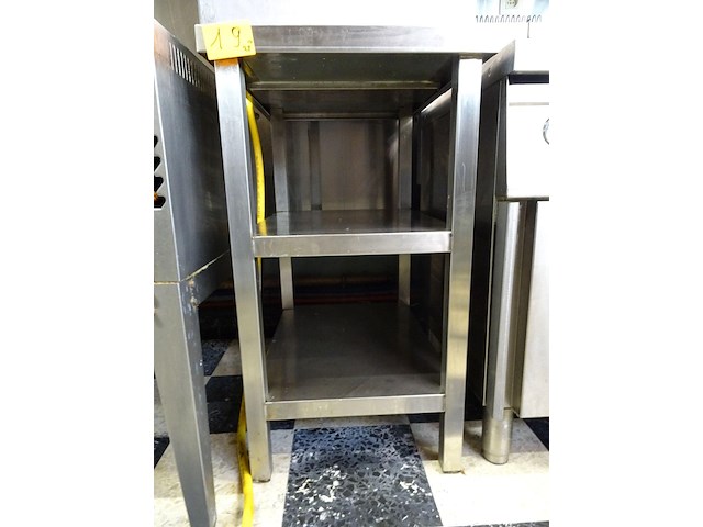 2x inox onderstel - afbeelding 1 van  2