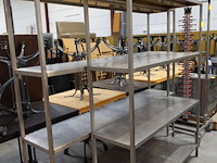 2x inox rek - afbeelding 2 van  2