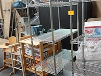 2x inox rek - afbeelding 2 van  3