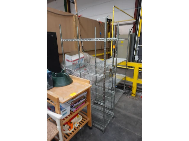 2x inox rek - afbeelding 3 van  3