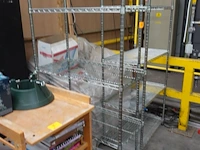 2x inox rek - afbeelding 3 van  3