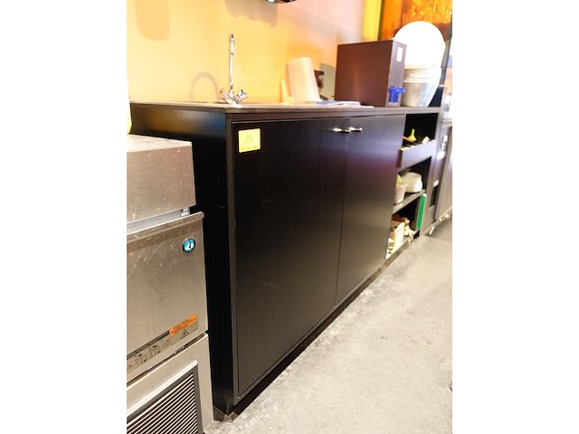 2x inox spoelbak + meubel - afbeelding 2 van  3