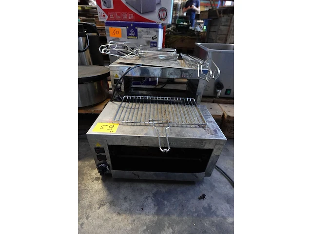 2x inox toaster milan toast - afbeelding 1 van  3