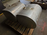 (2x) inox vrachtwagen brandstoftanks no name - afbeelding 2 van  3