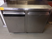 2x inox werkbank - afbeelding 2 van  3