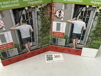 2x insectengordijn 100cm x 200cm - afbeelding 2 van  3