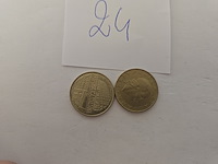 2x italië: lire herdenkingsmunten - afbeelding 5 van  5