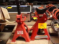 2x jack stand euro tools - afbeelding 1 van  2
