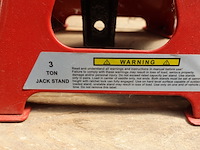 2x jack stand euro tools - afbeelding 2 van  2