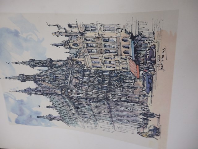 2x jan corthals litho - afbeelding 1 van  2