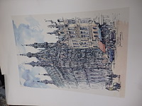 2x jan corthals litho - afbeelding 2 van  2