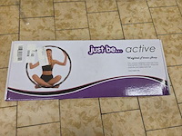 2x "just be...®" verzwaarde fitnessschuim hoelahoep - afbeelding 1 van  3