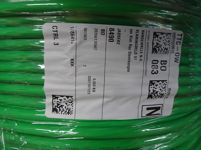 2x kabel op rol - afbeelding 2 van  4
