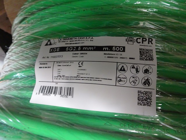 2x kabel op rol - afbeelding 3 van  4