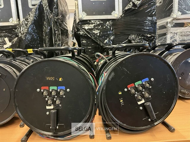 2x kabelhaspel bnc - afbeelding 1 van  5