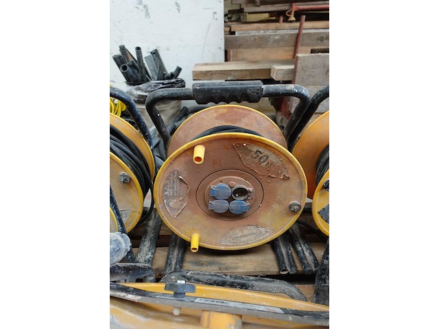 2x kabelhaspel + kabel - afbeelding 4 van  4