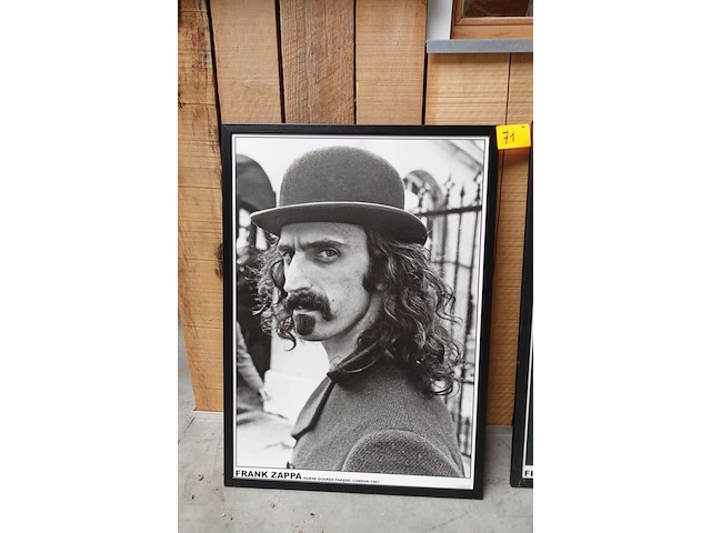 2x kader frank zappa - afbeelding 2 van  5
