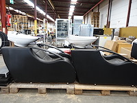 2x kapperstoel - afbeelding 1 van  3