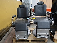 2x kapperstoel - afbeelding 1 van  4