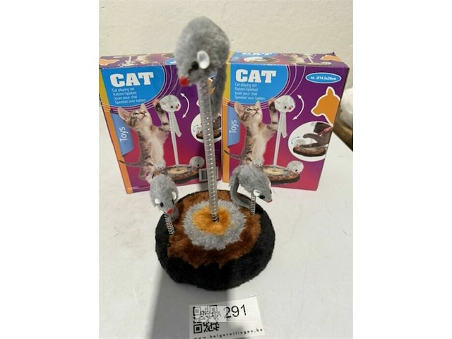 2x kattenspeelgoed - afbeelding 2 van  3