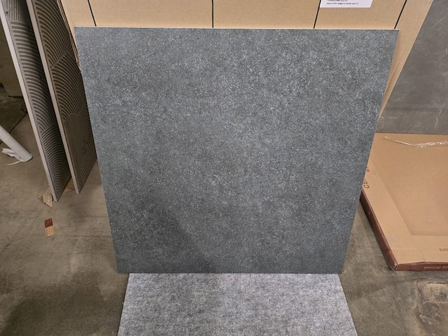 2x keramiek blad darkgrey mat 60x60x1 - afbeelding 1 van  4