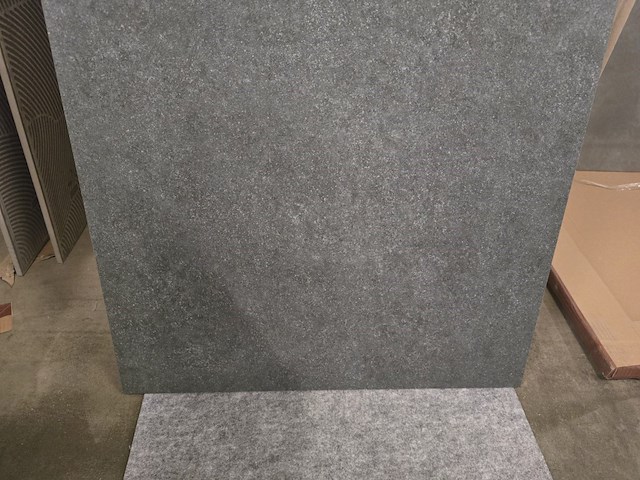 2x keramiek blad darkgrey mat 60x60x1 - afbeelding 3 van  4
