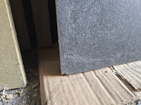 2x keramiek blad darkgrey mat 60x60x1 - afbeelding 4 van  4