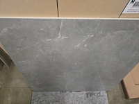 2x keramiek blad grey glossy 60x60x1 - afbeelding 4 van  4