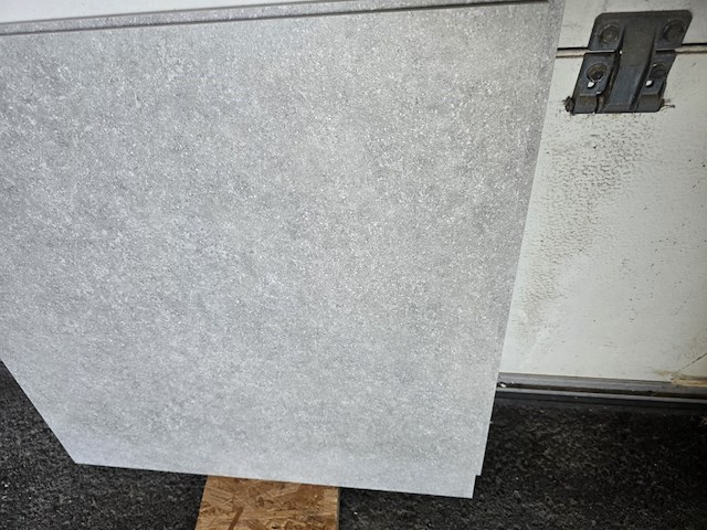 2x keramiek blad grey mat 60x60x1 - afbeelding 3 van  3