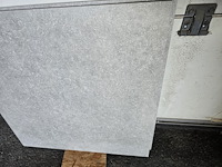 2x keramiek blad grey mat 60x60x1 - afbeelding 3 van  3