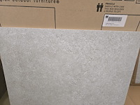 2x keramiek blad lightgrey mat 60x60x1 - afbeelding 2 van  4