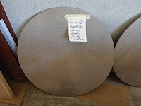 2x keramisch rond blad - afbeelding 2 van  4