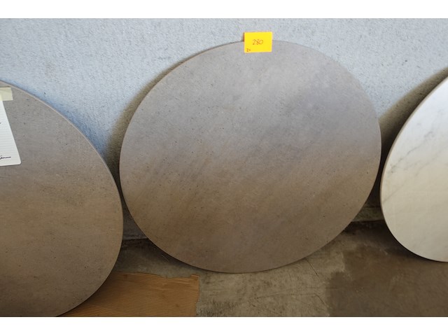 2x keramisch rond blad - afbeelding 3 van  4