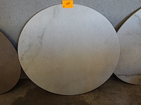 2x keramisch rond blad - afbeelding 2 van  4