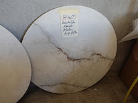 2x keramisch rond blad - afbeelding 3 van  4