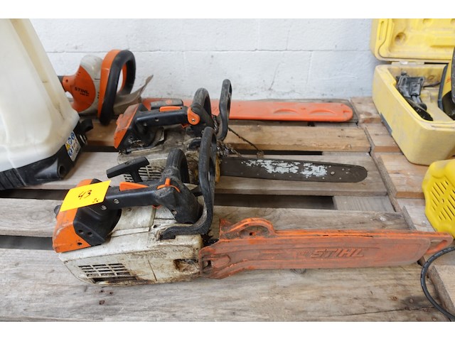 2x kettingzaag stihl - afbeelding 2 van  4