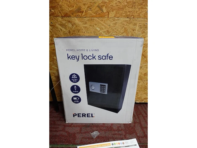 2x key lock safe perel - afbeelding 1 van  7