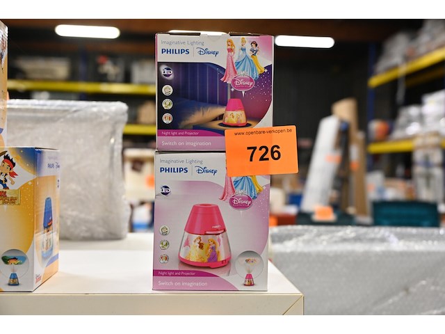2x kinderverlichting princess - afbeelding 1 van  1