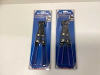 (2x) king tony asplaatstangen / boot clamp pliers - afbeelding 1 van  7