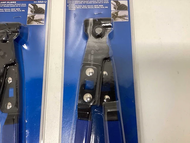 (2x) king tony asplaatstangen / boot clamp pliers - afbeelding 4 van  4