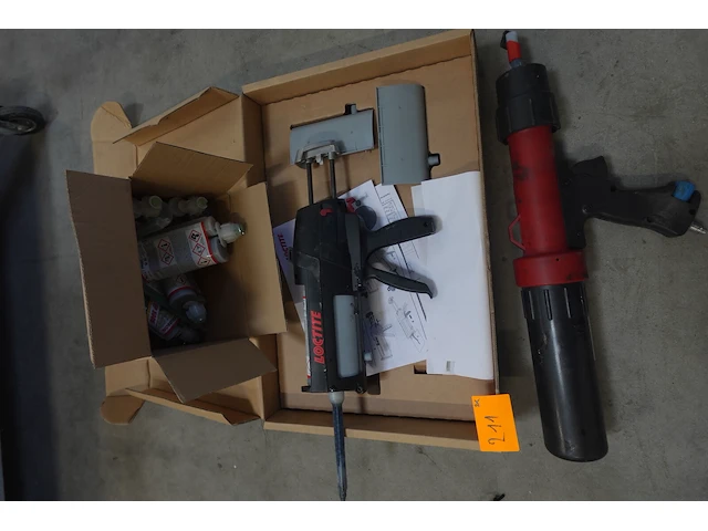 2x kitpistool loctite & teroson - afbeelding 1 van  6